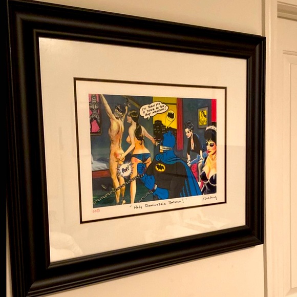 Nelson De La Nuez “Batman” Pop Art